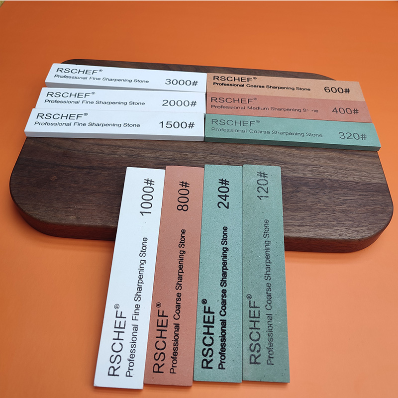 Sharpening Stone Whetstone - RSCHEF Upgraded Oil Stone with Silicon