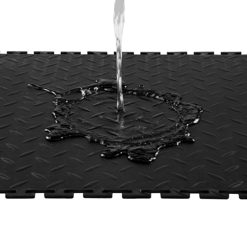 Workshop With Tools - Garage Floor Tiles Interlocking, 8 Pack