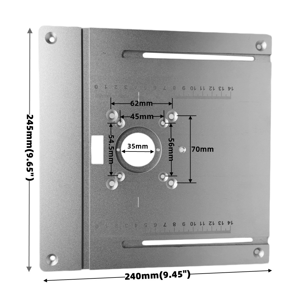 Aluminium Router Table Insert  - Router Table Insert review and price