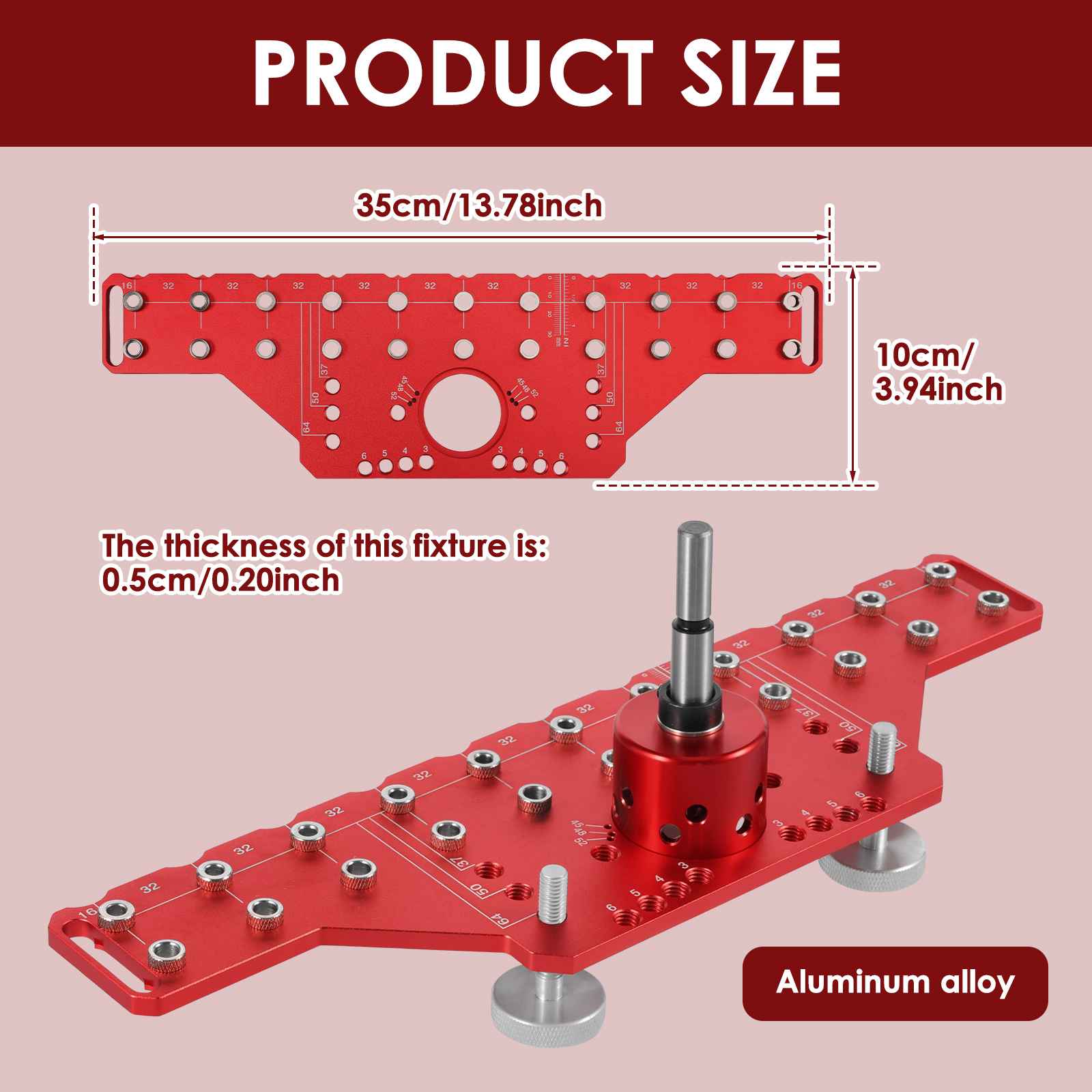 2 In 1 Shelf Pin Jig and Cabin - Workshop Tools Shelf review and price