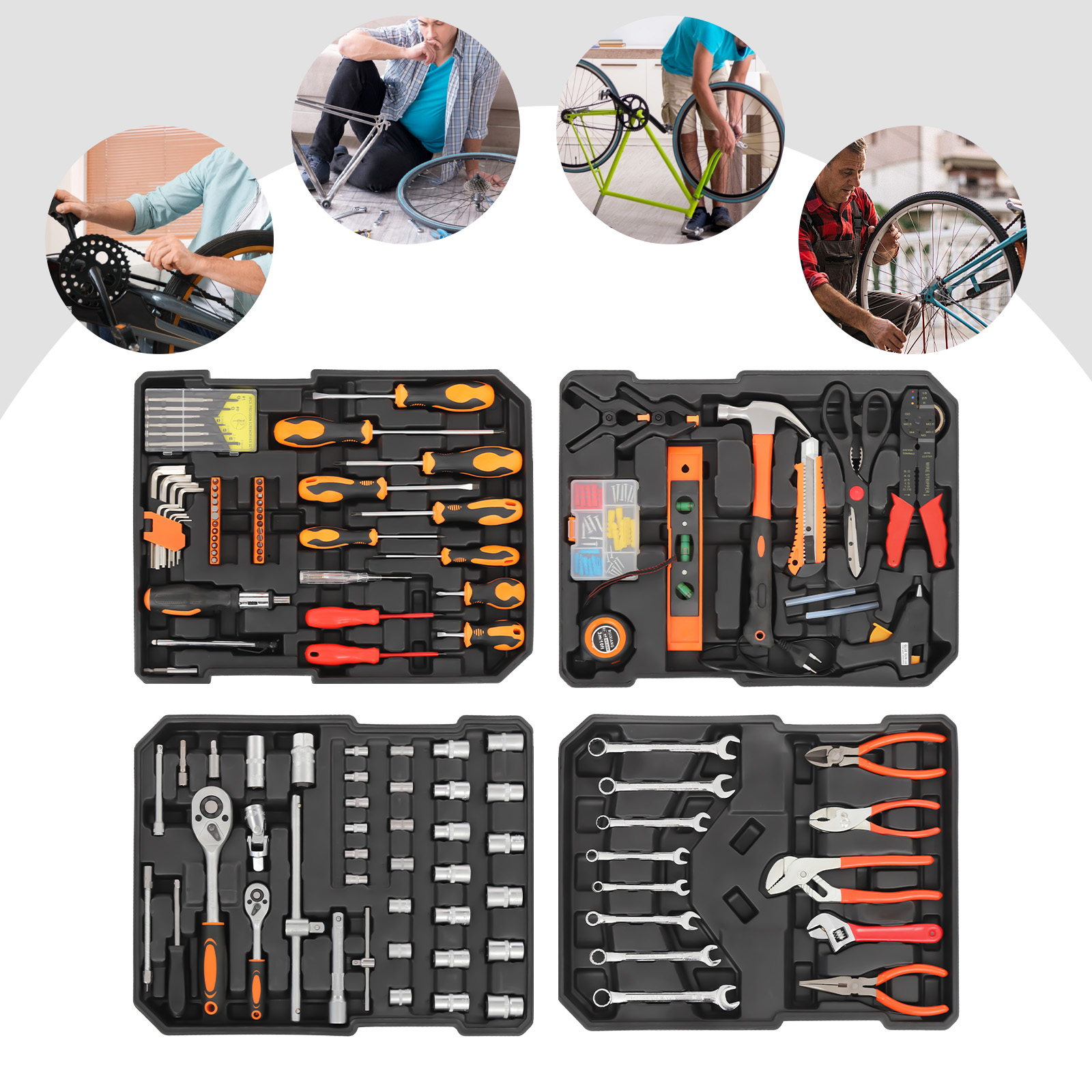 187PCS Carbon Steel Automotive - Car Workshop Tools Kit review and price