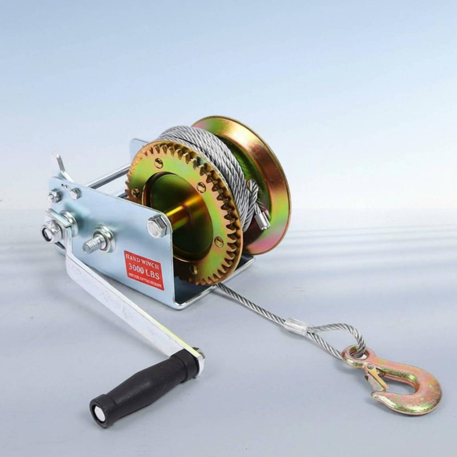 Hand Crank Winch Portable Wire - Workshop Hand Tools review and price