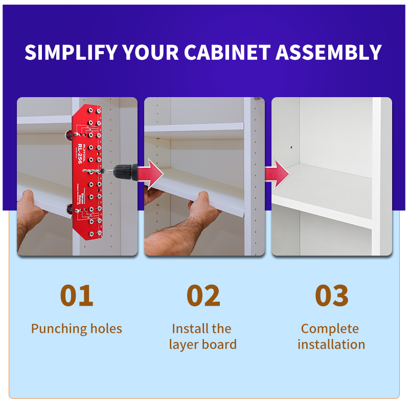 Shelf Pin Jig Set Aluminium Al - Workshop Tools Shelf review and price