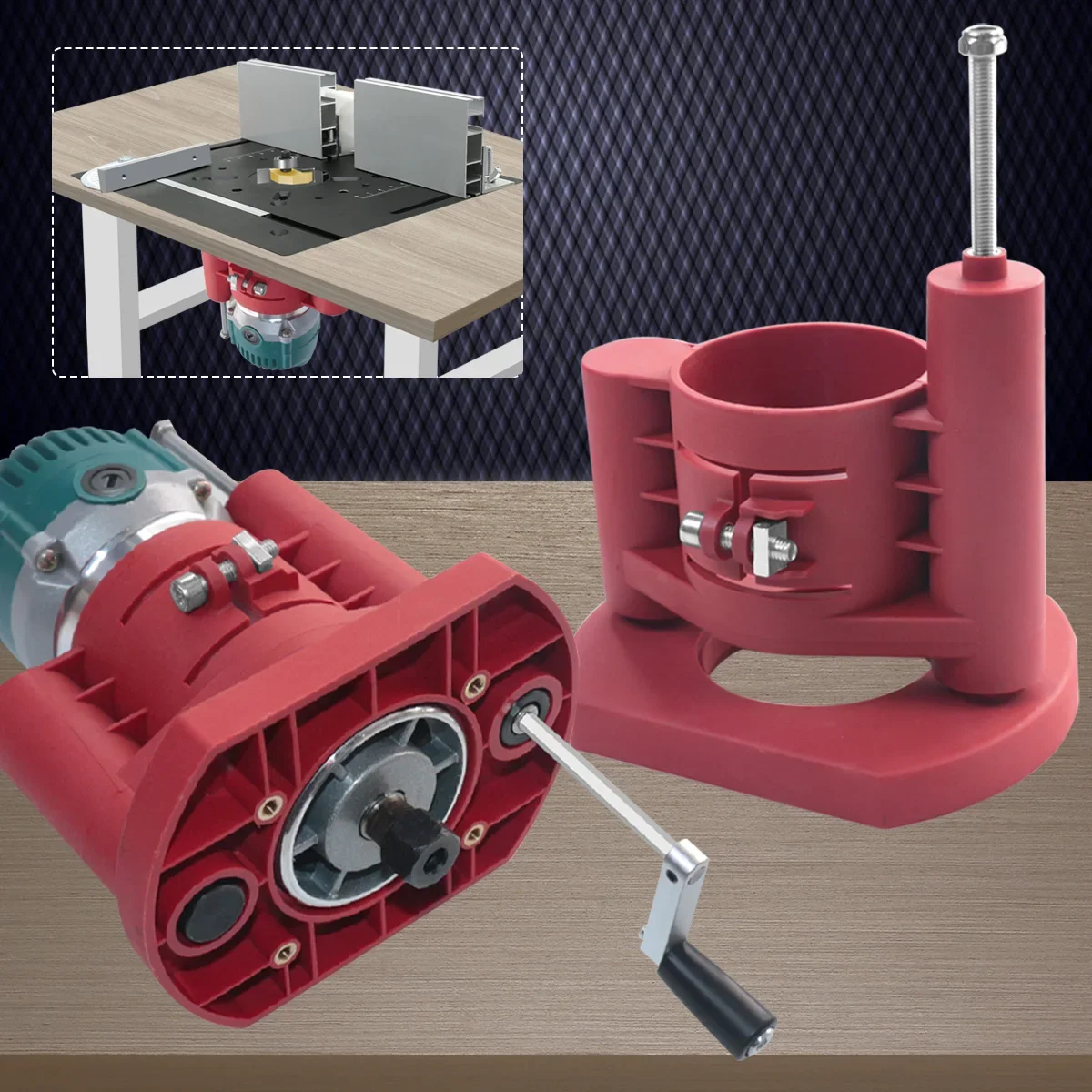 Precision Router Lift -Router  - Router Table Insert review and price