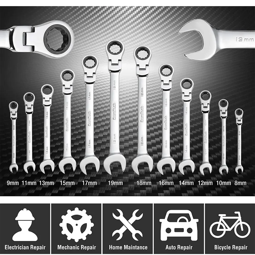 Adjustable Ratchet Wrench 6mm- - Car Workshop Tools Kit review and price