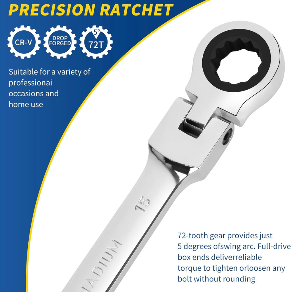 Adjustable Ratchet Wrench 6mm- - Car Workshop Tools Kit review and price