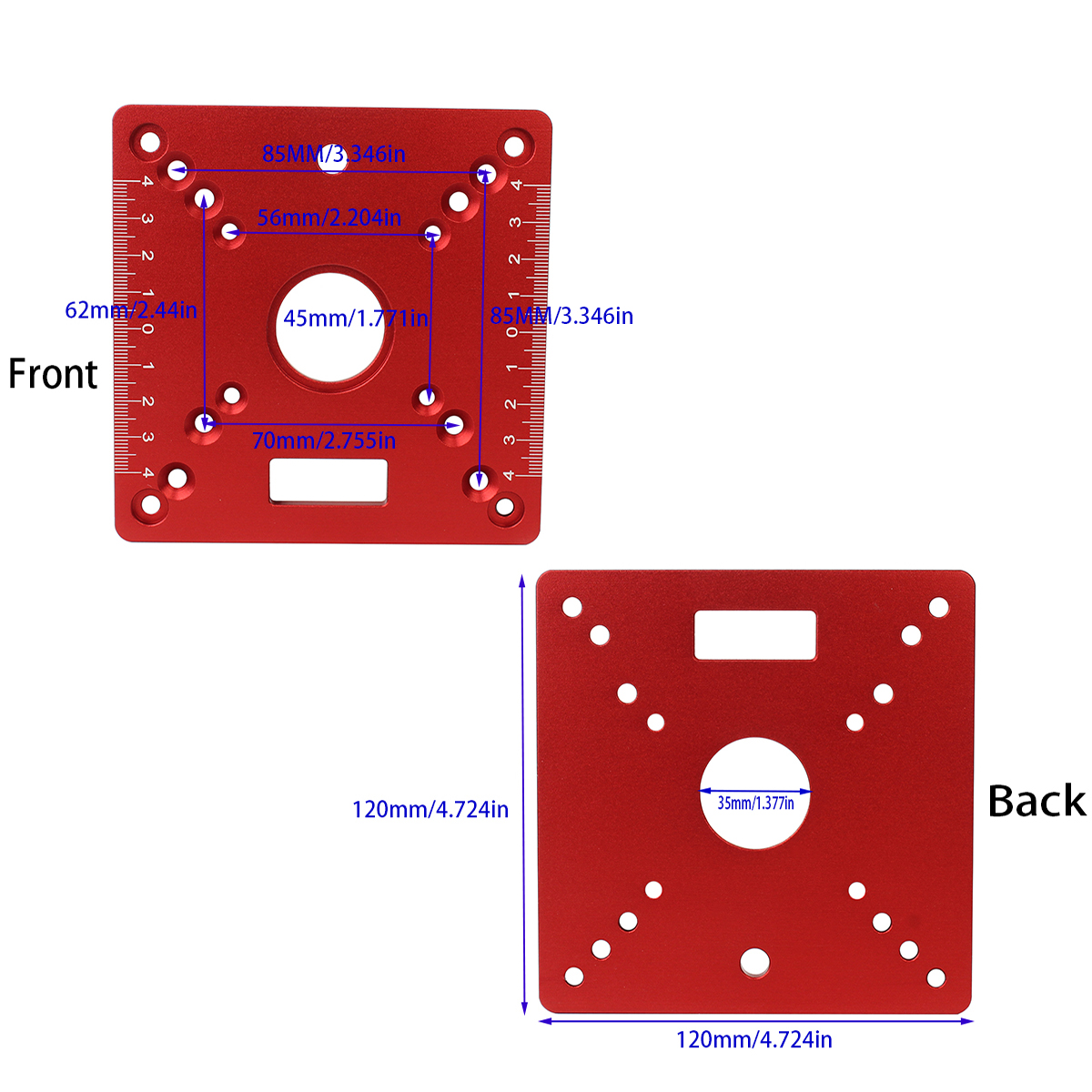 Multi-Functional Aluminum Allo - Router Table Insert review and price