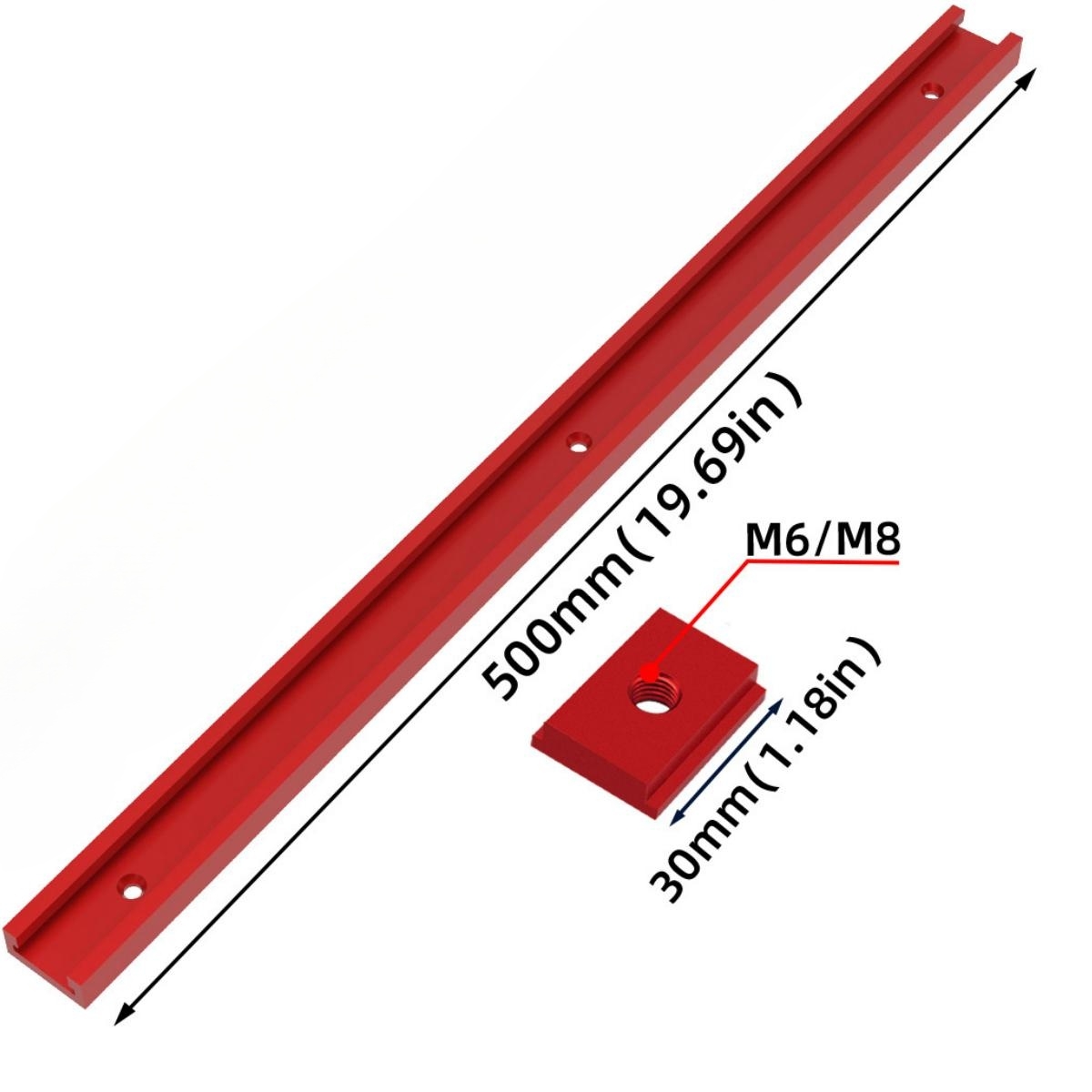T30 Track 50cm Aluminium T-Sli - Router Table Insert review and price