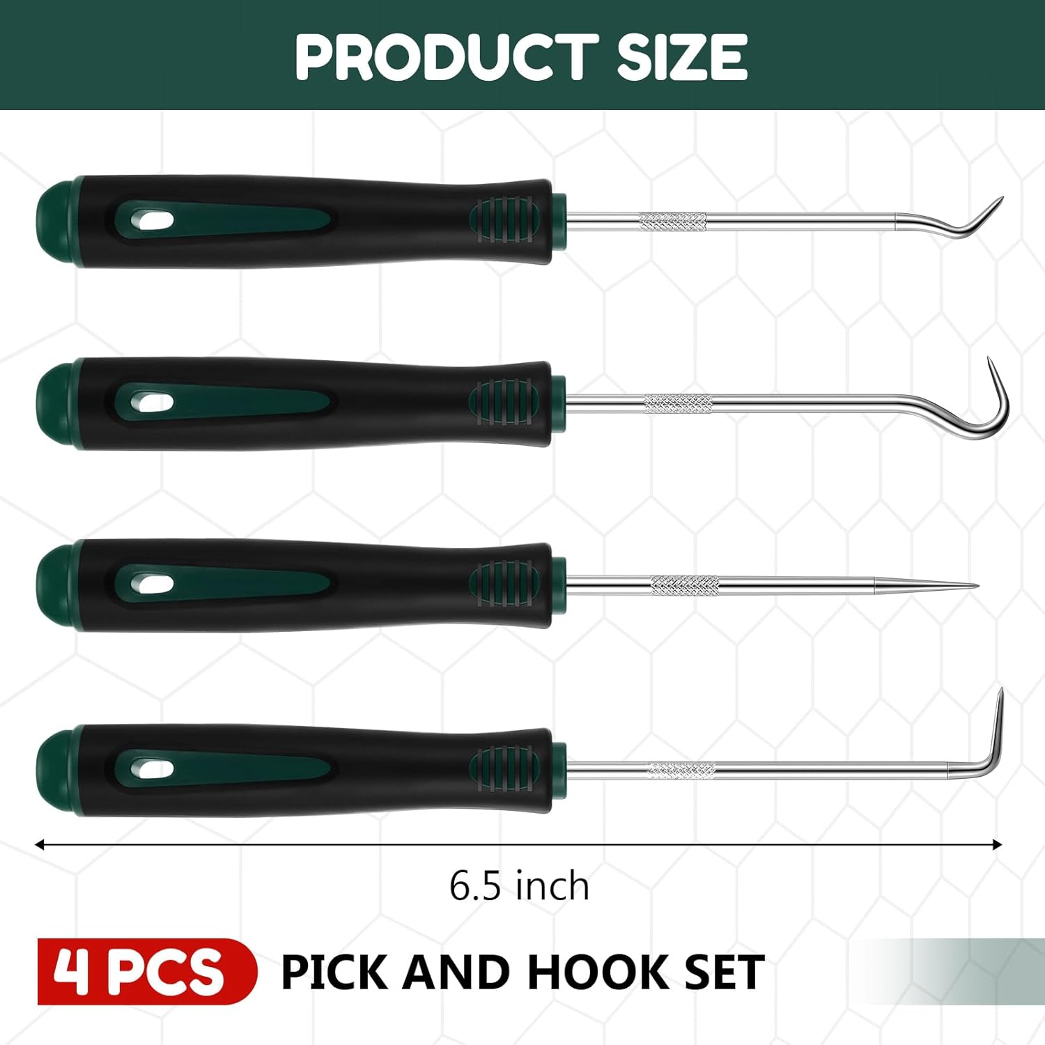 4 Pcs Pick and Hook Set Precis - Car Workshop Tools Equipment review and price